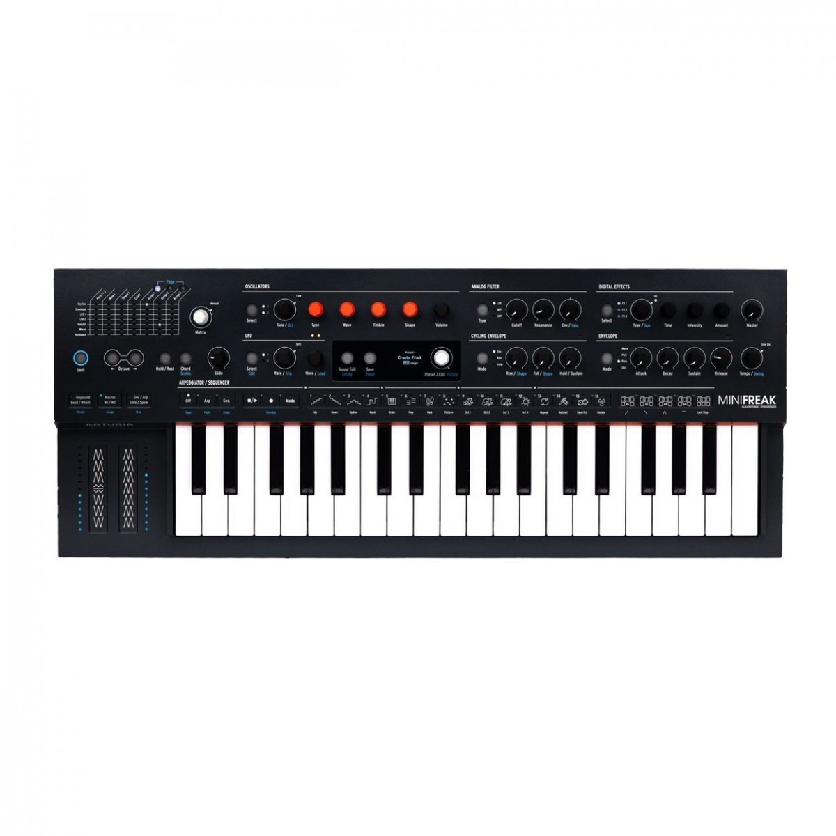 Arturia MINIFREAK Polyphoner Hybrid-Synthesizer
