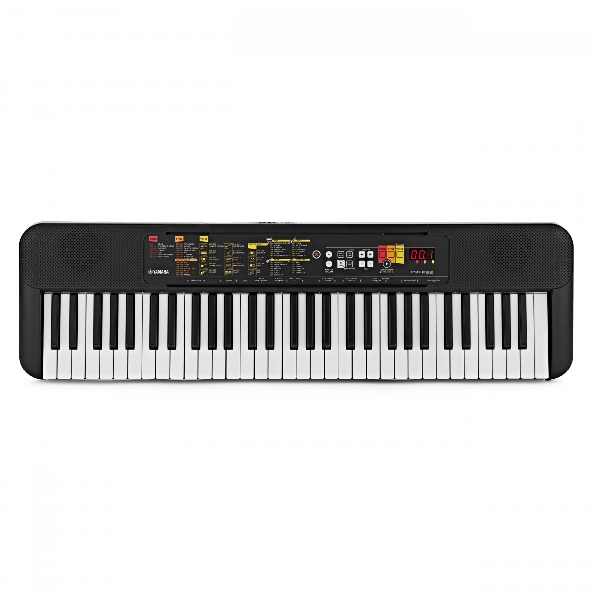 Yamaha PSR F52 Tragbares Keyboard