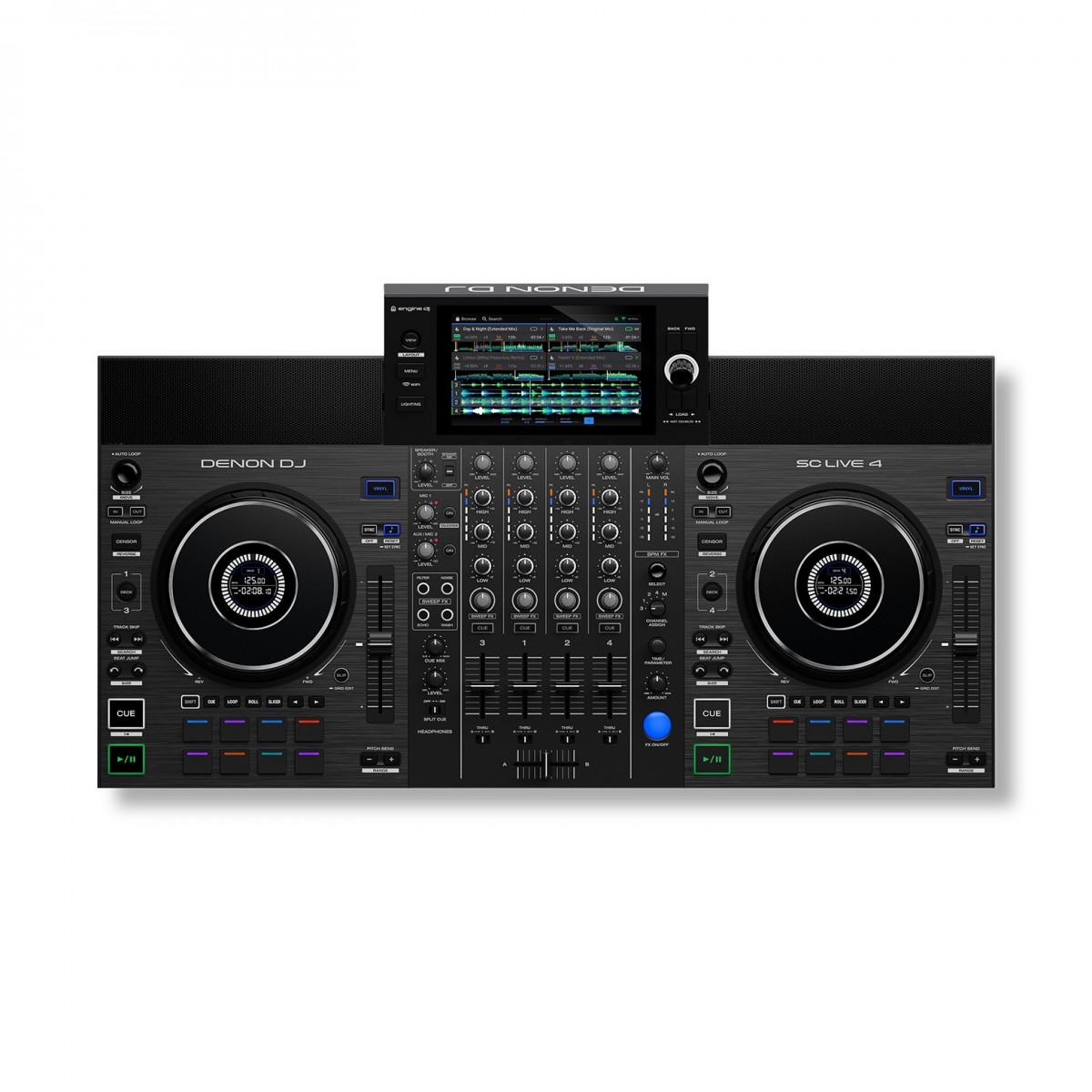 Denon DJ SC Live 4 Eigenständiger DJ-Controller