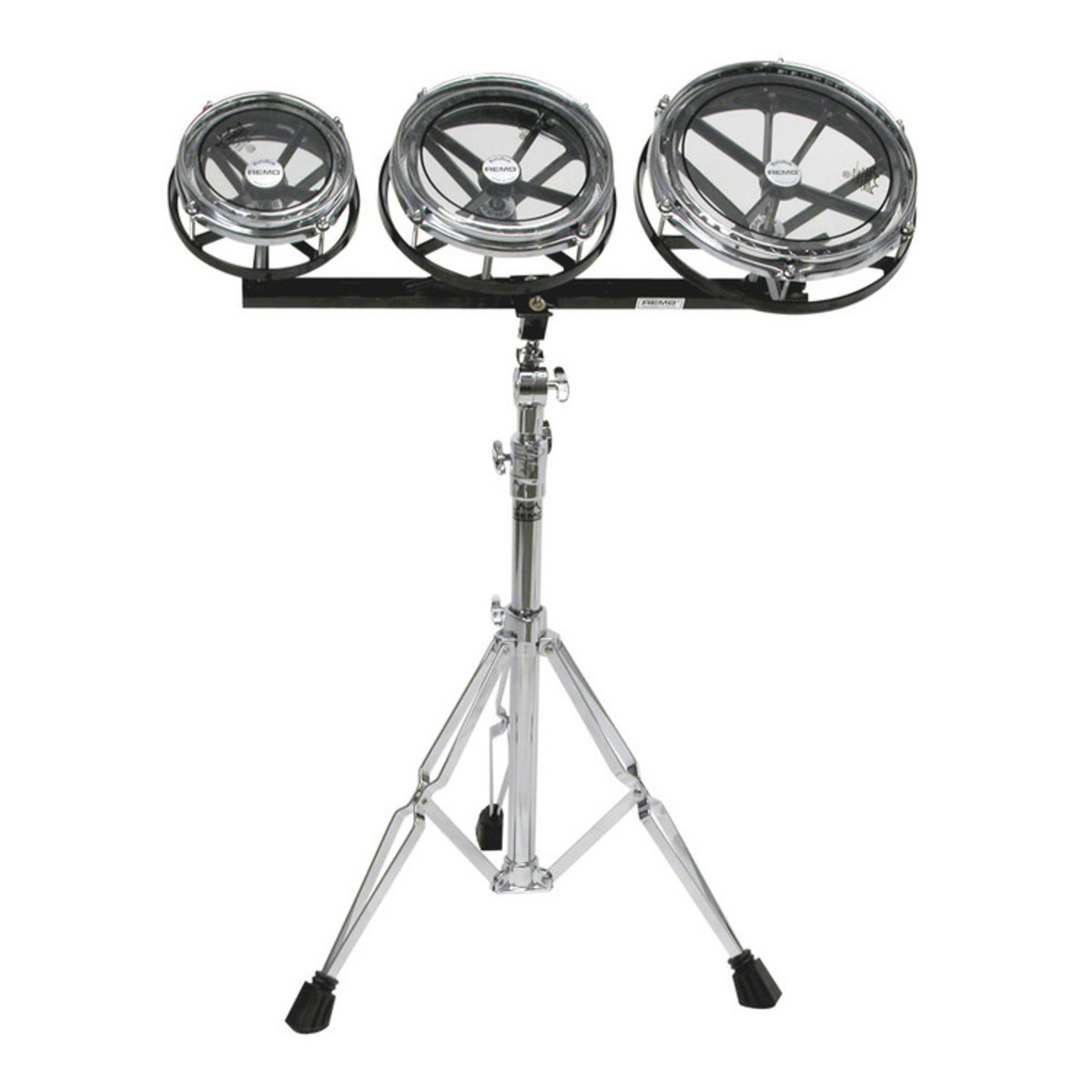 Remo 8 10 und 12 Rototom-Set mit Stativ