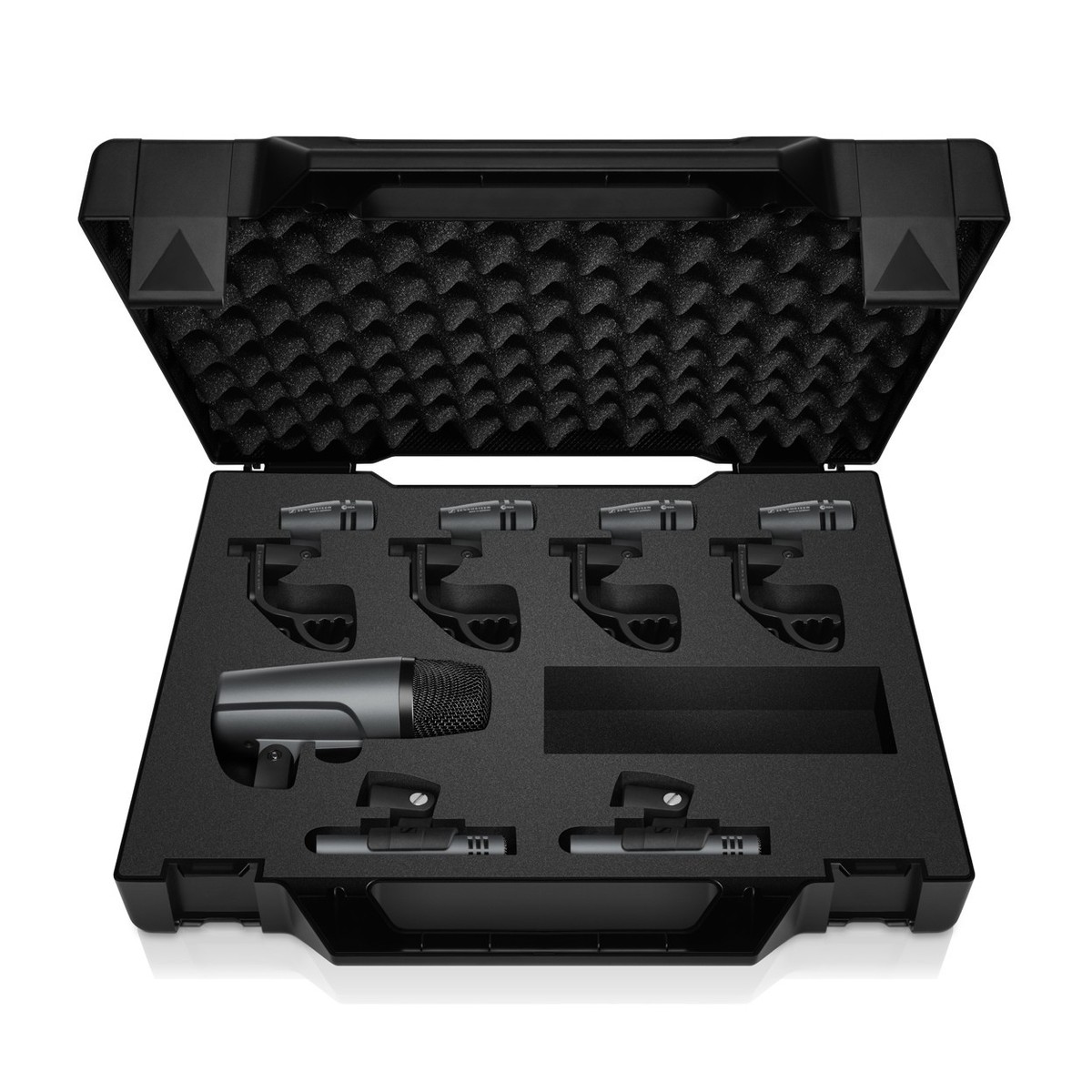 Sennheiser e600 Schlagzeug-Mikrofonset mit Koffer