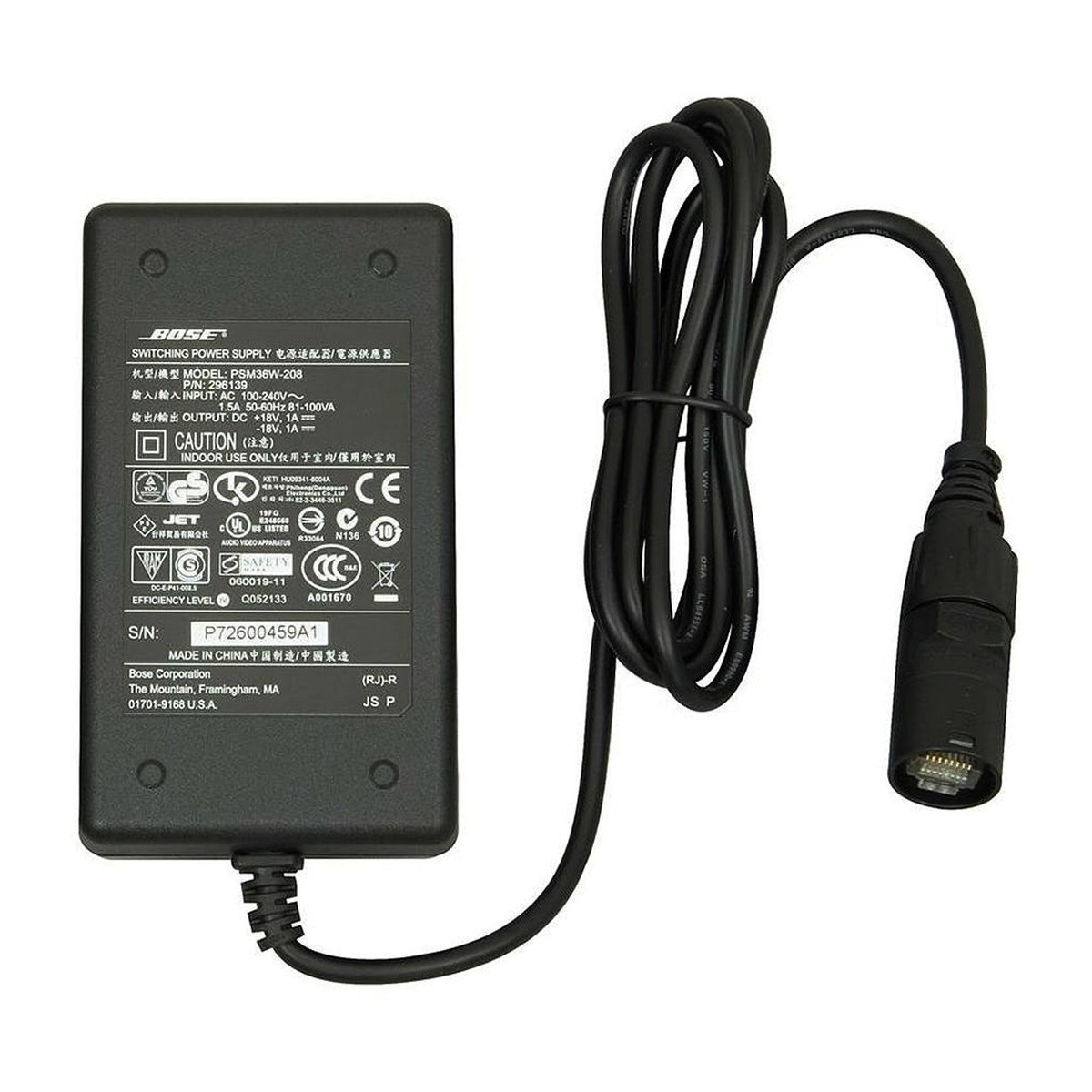 Bose ToneMatch Netzteil