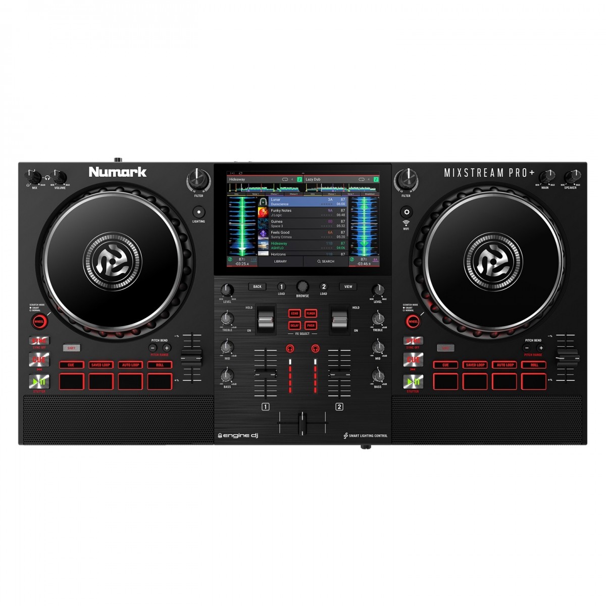 Numark Mixstream Pro+ Eigenständiger Streaming-DJ-Controller