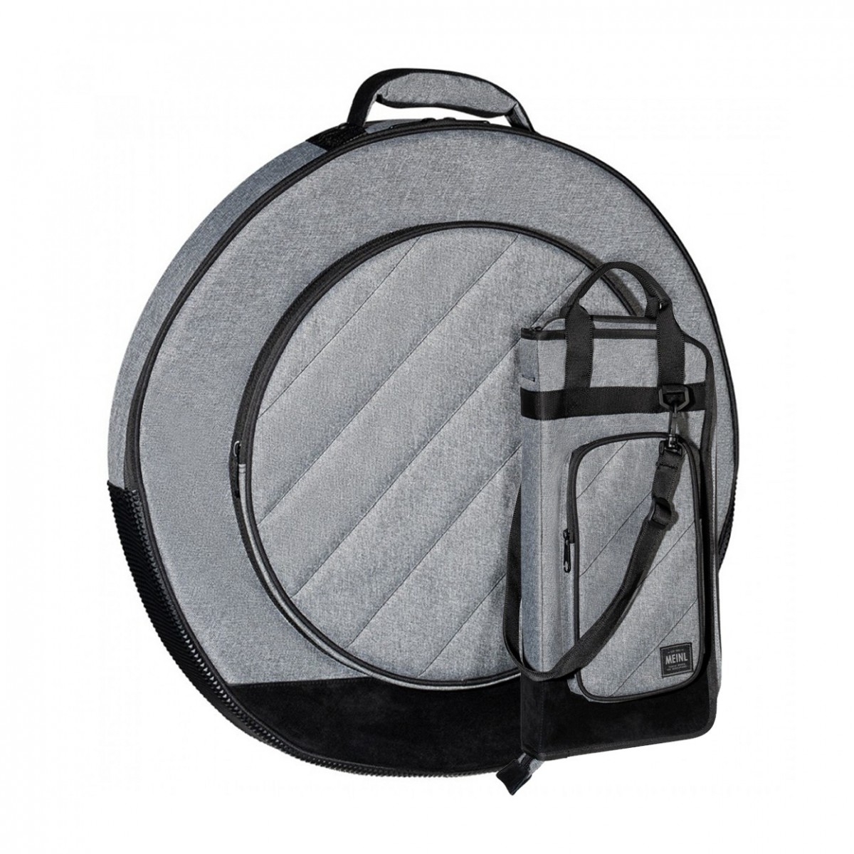 Meinl 22' Classic Woven Becken Bag & Stick Bag Heather Grey