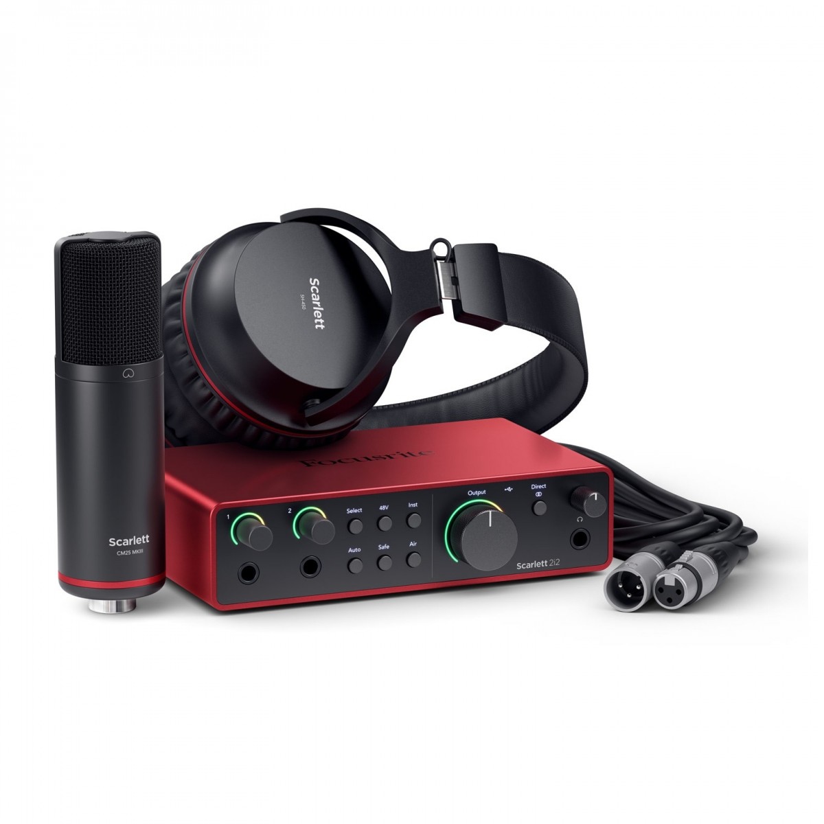 Focusrite Scarlett 2i2 Studio 4th Gen Recording-Bundle