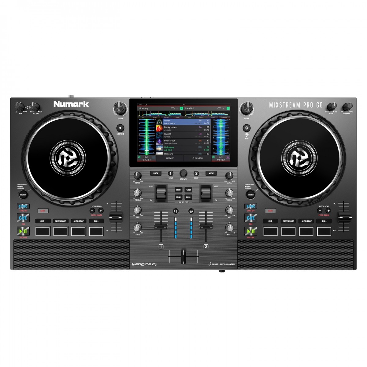 Numark Mixstream Pro Go Mobile Standalone-DJ-Konsole