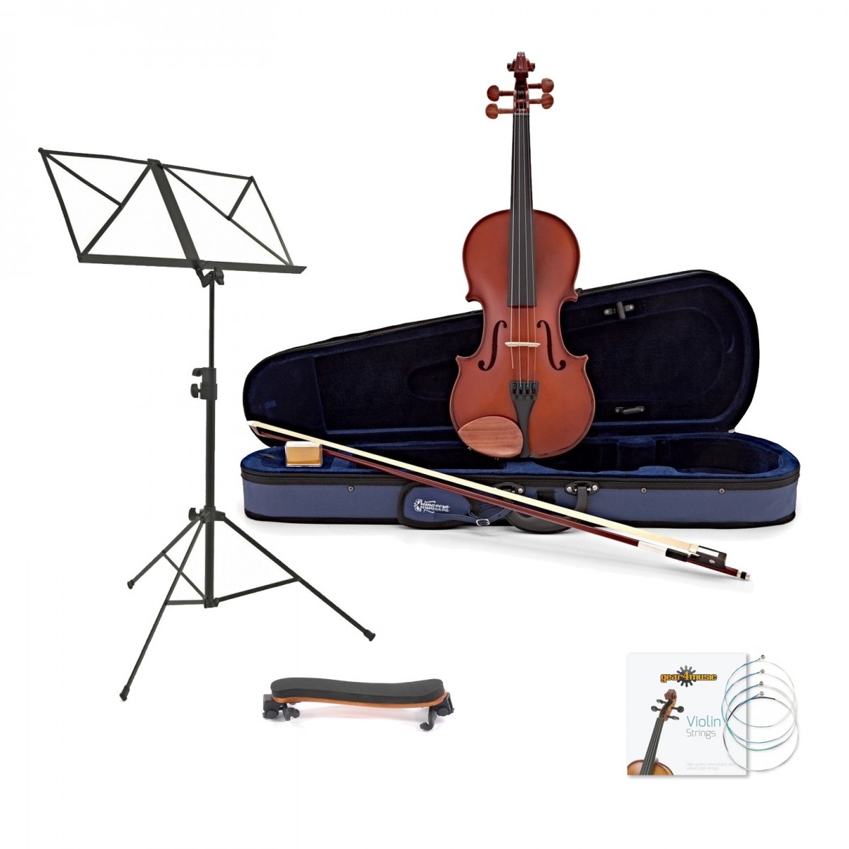 Primavera 90 Violine Outfit 1/4 mit Zubehör Pack