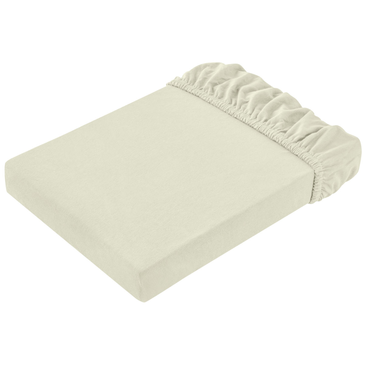 ERWIN M. Spannbettlaken Jersey; 90-100x190-200 cm (BxL); sekt; 2 Stück / Pack