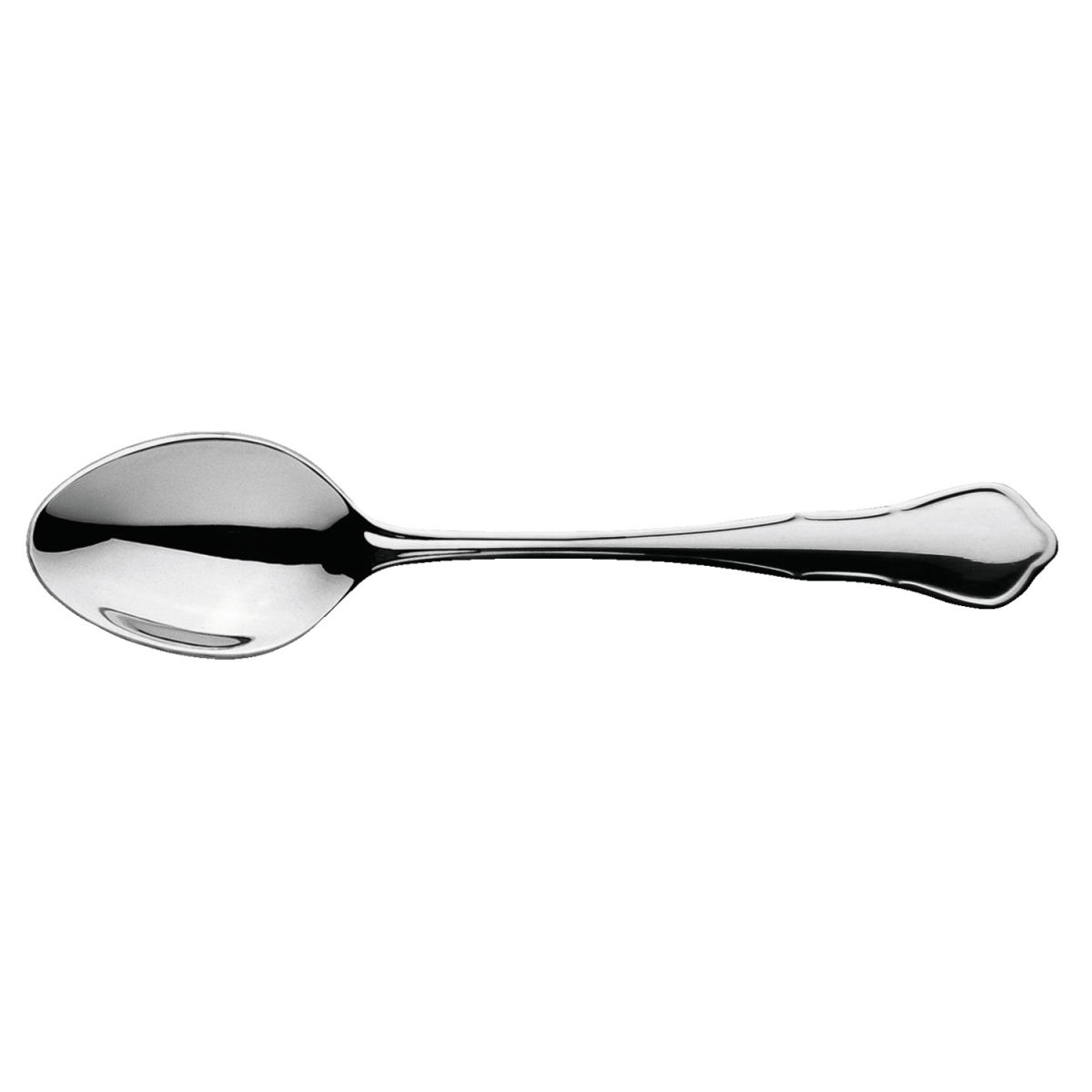 VEGA Mokka-/Espressolöffel Chippendale; 11.2 cm (L); silber, Griff silber; 12 Stück / Pack