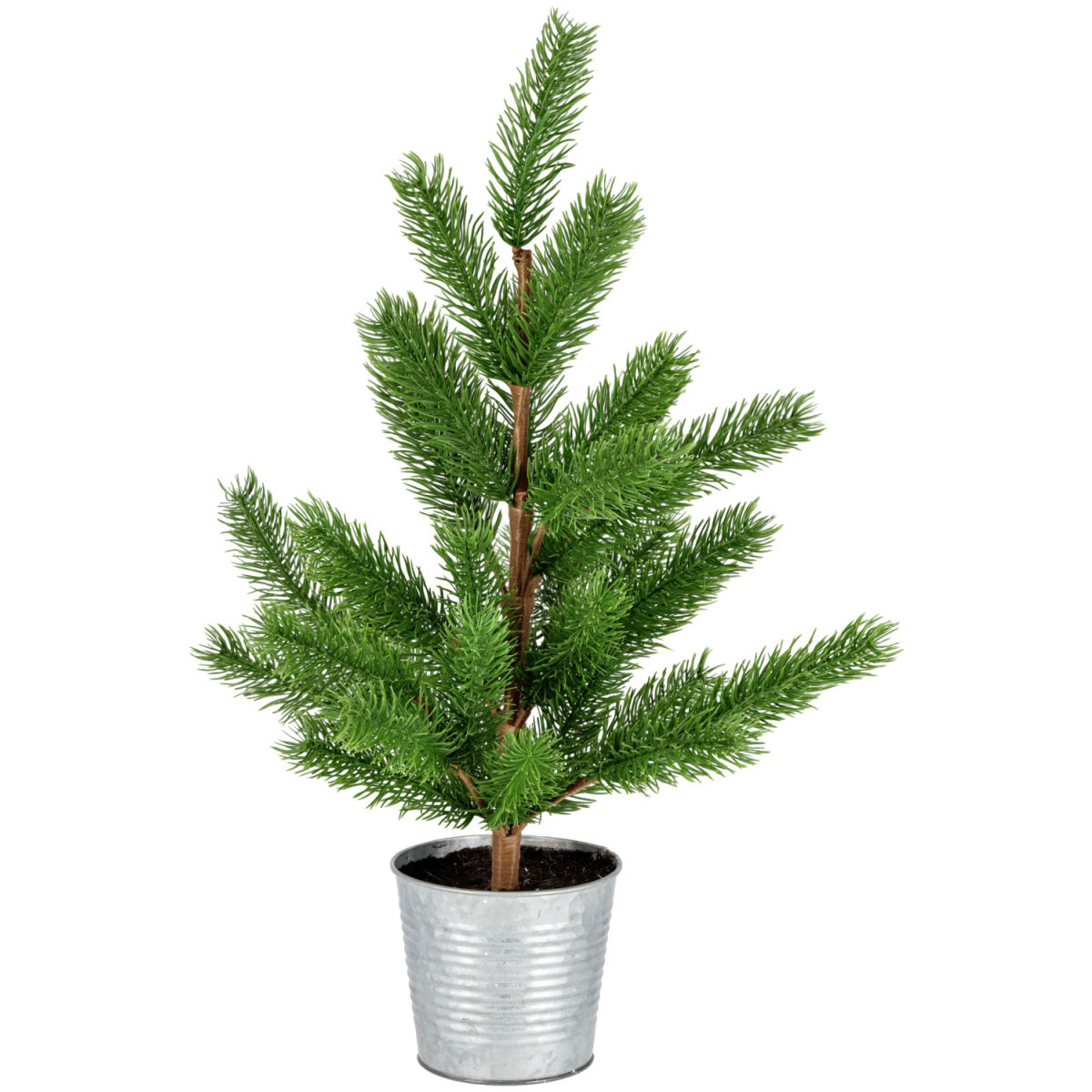 Tannenbaum Albona; 25x55 cm (ØxH); grün/braun