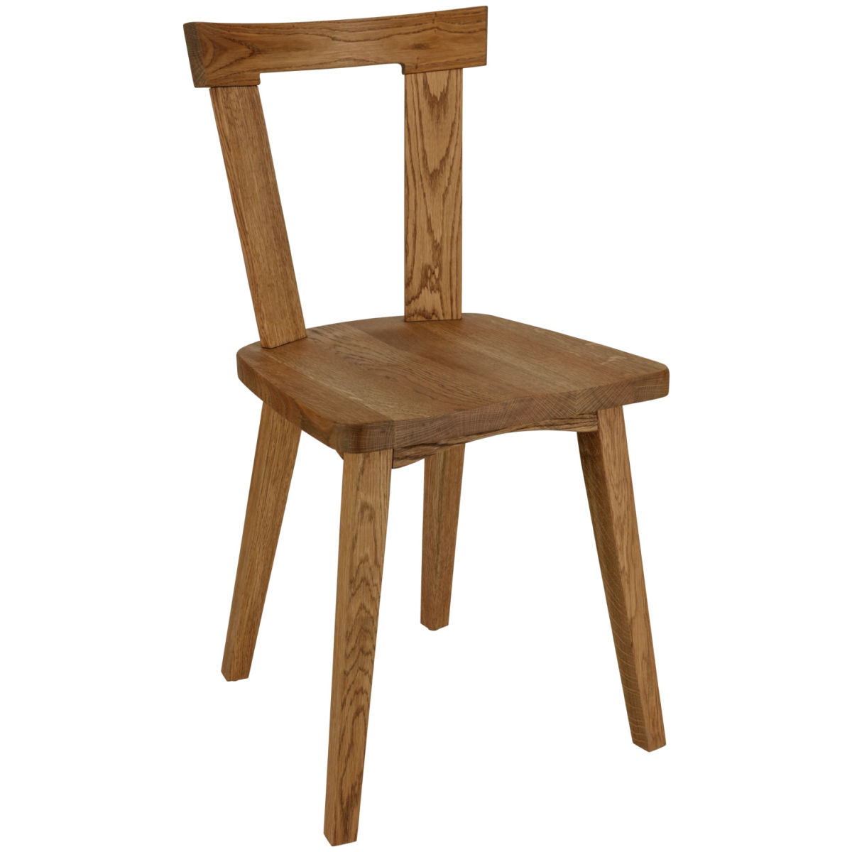VEGA Holzstuhl Campato; 42x46x84 cm (BxTxH); eiche/tabak; 2 Stück / Pack