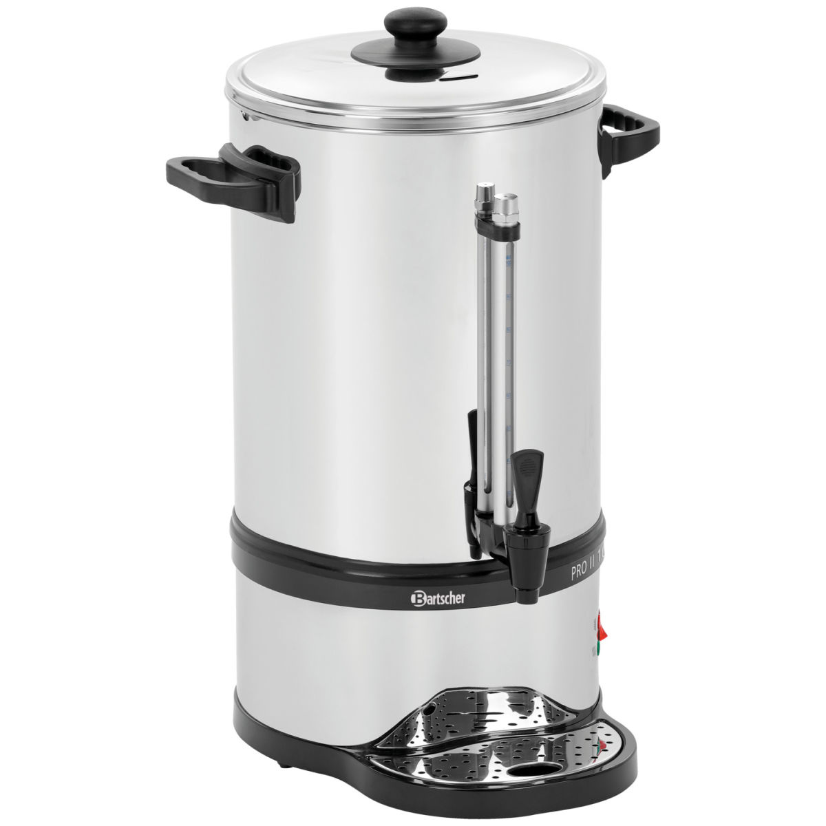 Bartscher Kaffeemaschine Bartscher PRO II 100T; 13.2 l, 35x57.5x37 cm (BxHxT); silber
