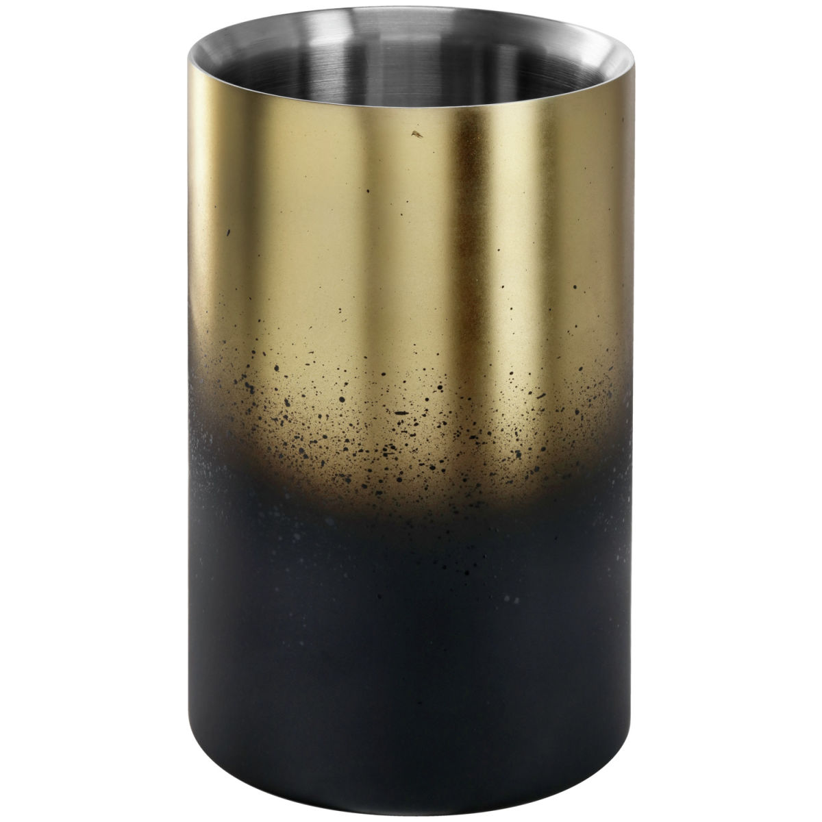 VEGA Wein- & Sektkühler Abdi; 1.6 l, 12x20 cm (ØxH); schwarz/gold