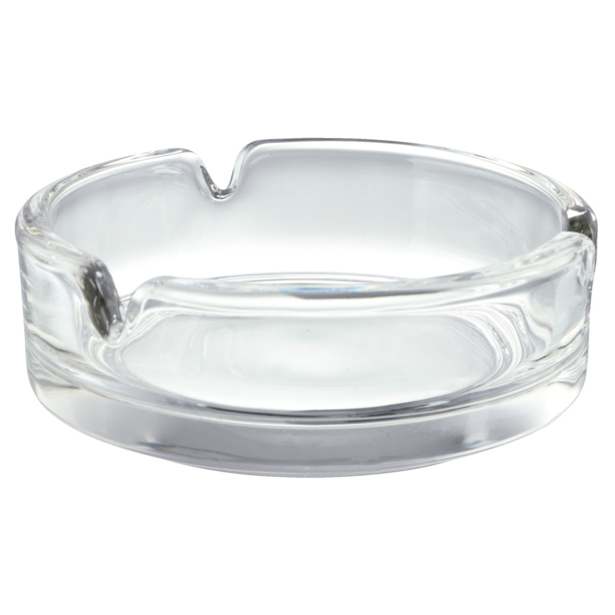 Bormioli Rocco Aschenbecher Spirit; 10x3.3 cm (ØxH); transparent; rund; 18 Stück / Pack