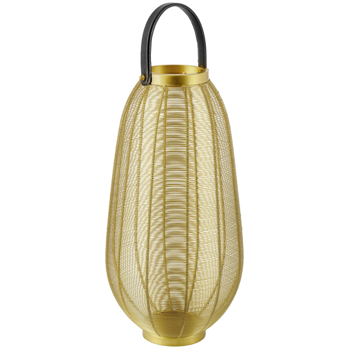 Laterne Airin M; 27x55 cm (ØxH); gold