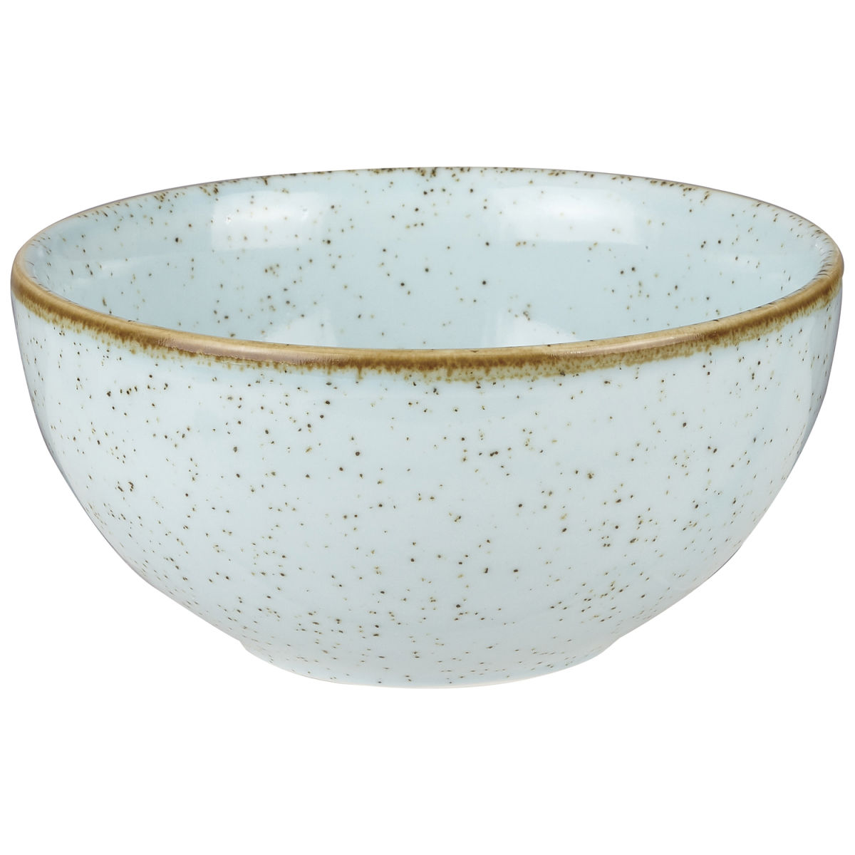 Churchill Bowl Stonecast Duck Egg Nudeln; 1075 ml, 18.3 cm (Ø); hellblau/braun; rund; 6 Stück / Pack