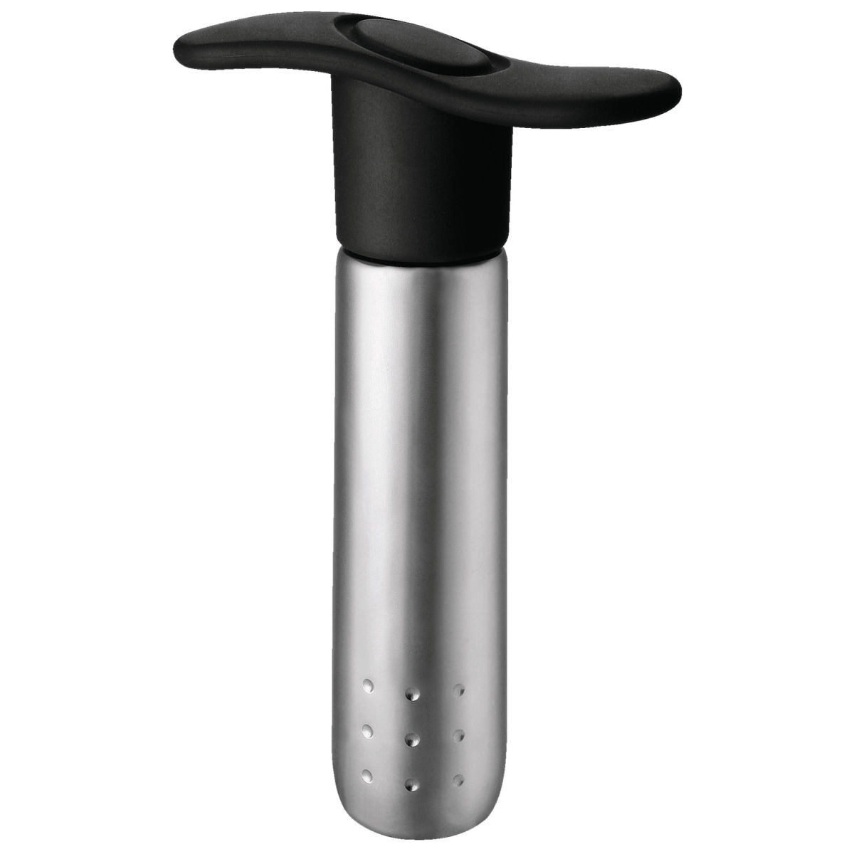 Le Creuset Vakuumpumpe Carimbo; 14.5 cm (L); schwarz/silber