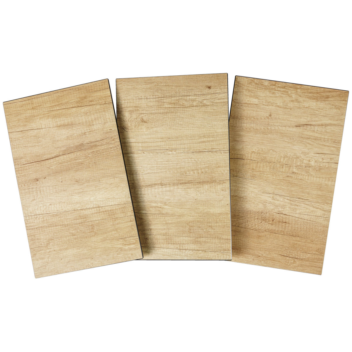 VEGA Einlegeplatten Servierwagen Sprinter 3-teilig; 53x32.5x1.3 cm (BxTxH); eiche/natur