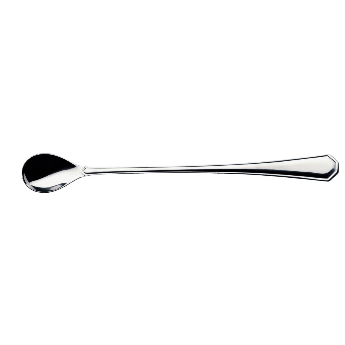 VEGA Eis-/Longdrinklöffel Tunis; 23 cm (L); silber, Griff silber; 12 Stück / Pack