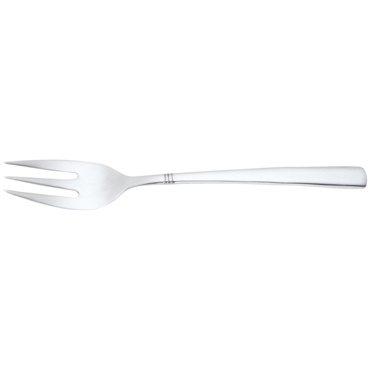 PULSIVA Kuchengabel Berlin; 15 cm (L); silber, Griff silber; 12 Stück / Pack