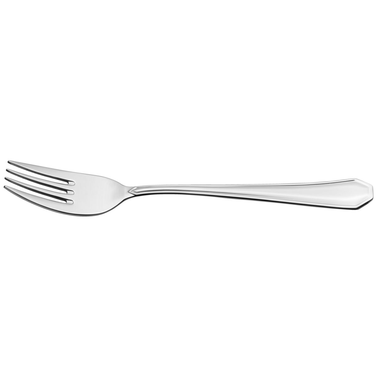 VEGA Menügabel Tunis; 19.2 cm (L); silber, Griff silber; 12 Stück / Pack