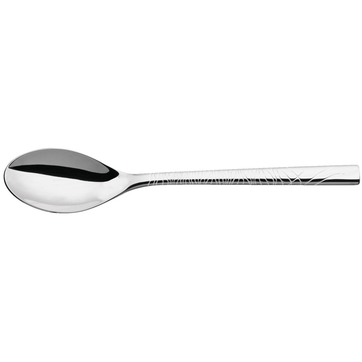 VEGA Vorspeisen-/Dessertlöffel Monastir; 18.5 cm (L); silber, Griff silber; 12 Stück / Pack