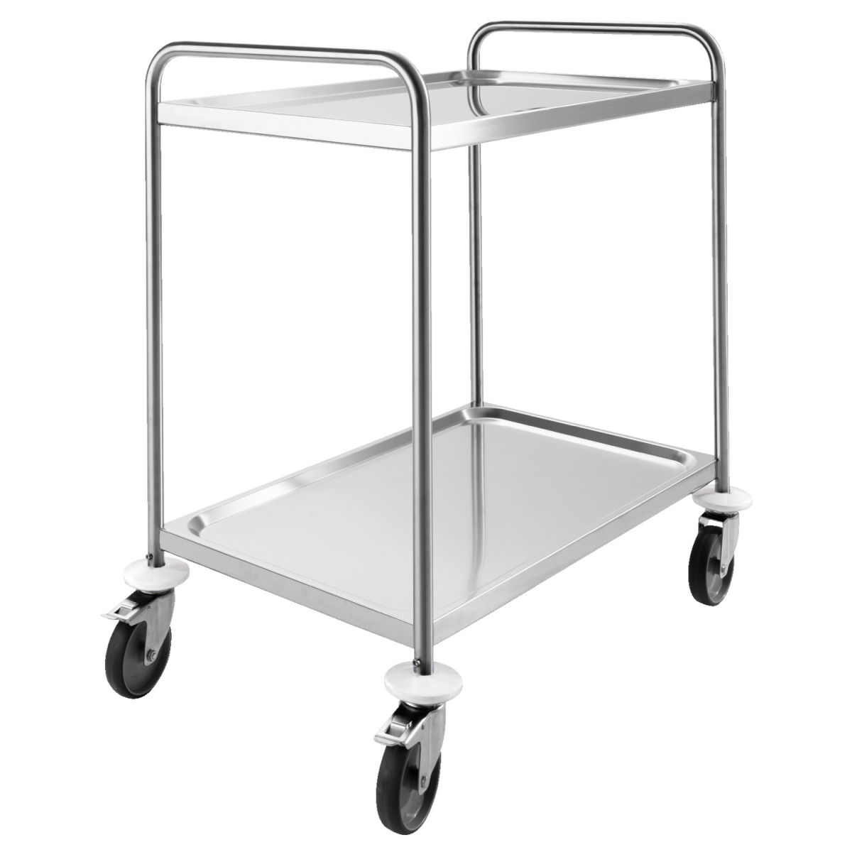 VEGA Servierwagen Serve 2BM; 83x53x93.3 cm (BxTxH); silber
