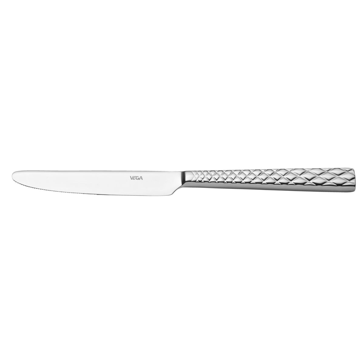 VEGA Vorspeisen-/Dessertmesser Brilio Hohlheft; 21.2 cm (L); silber, Griff silber; 12 Stück / Pack