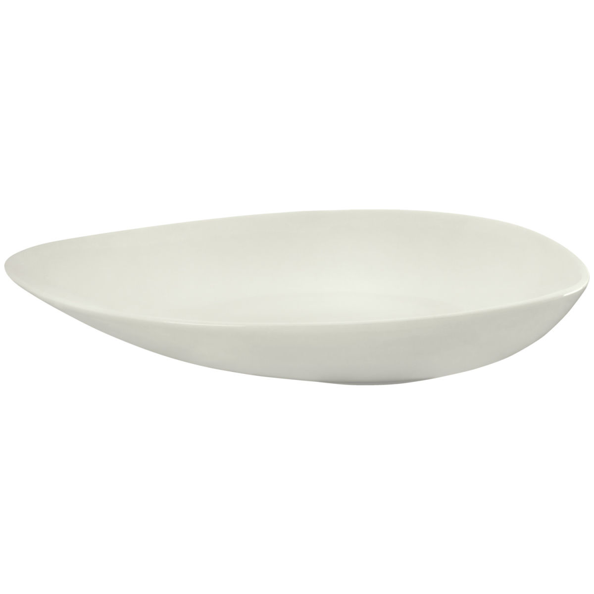 VEGA Teller tief Opus organisch; 1070 ml, 28x23.5x5 cm (LxBxH); elfenbein; organisch; 6 Stück / Pack