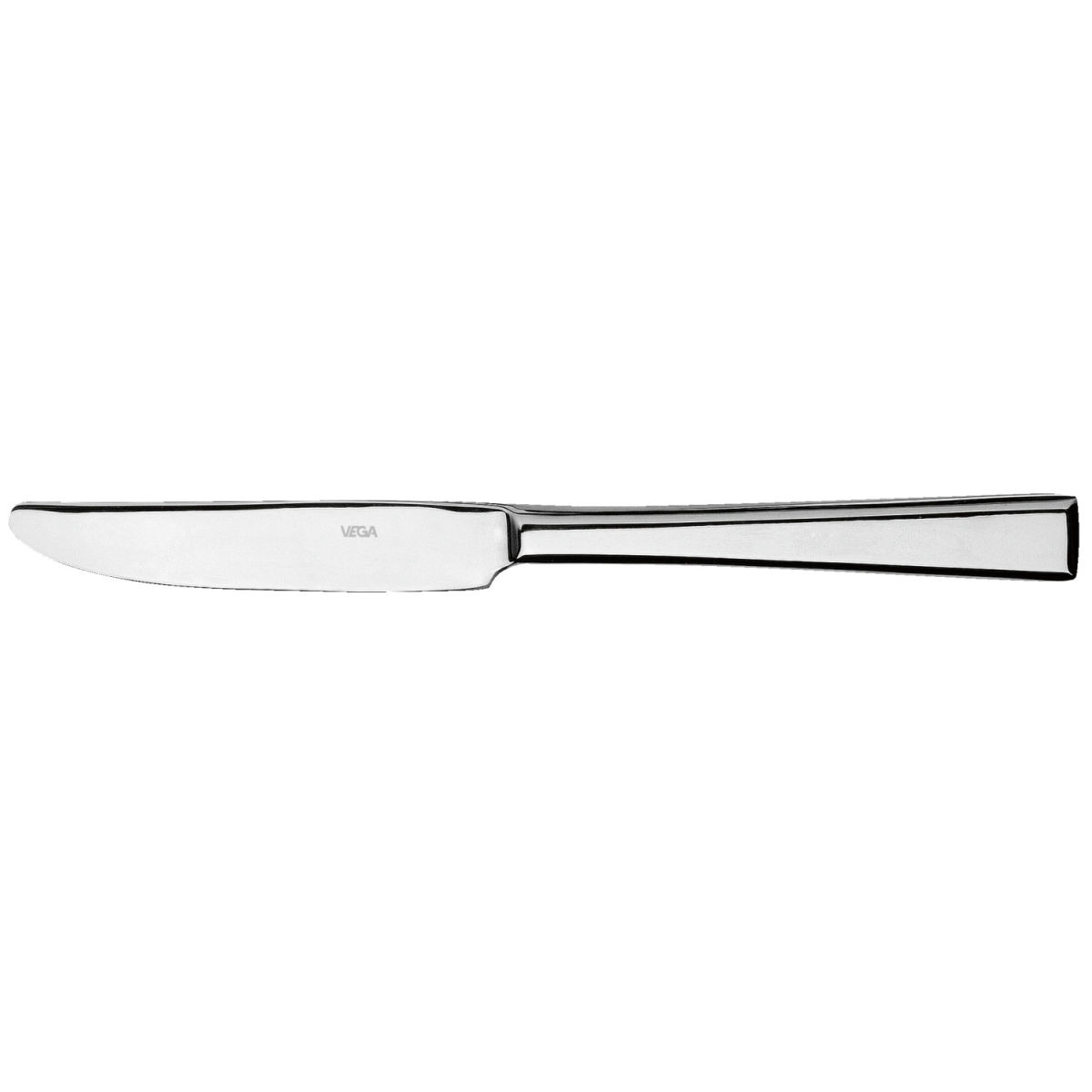 VEGA Menümesser Stockholm; 22.5 cm (L); silber, Griff silber; 12 Stück / Pack