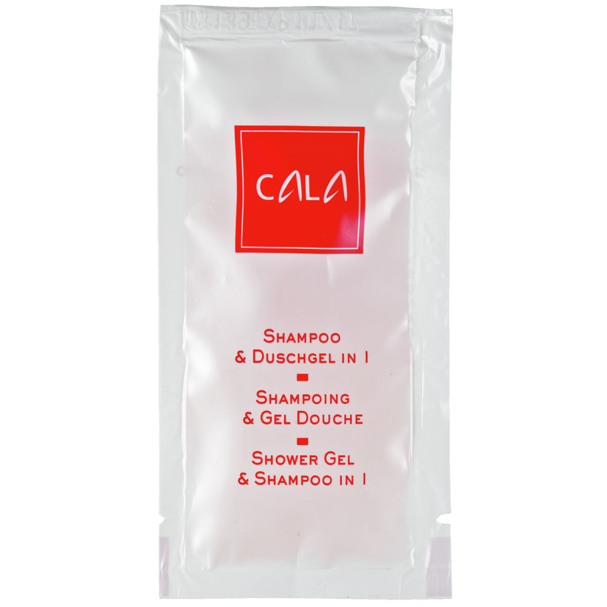 V-Touch Hotel Shampoo und Duschgel Cala; 10 ml; weiß; 1000 Stück / Pack