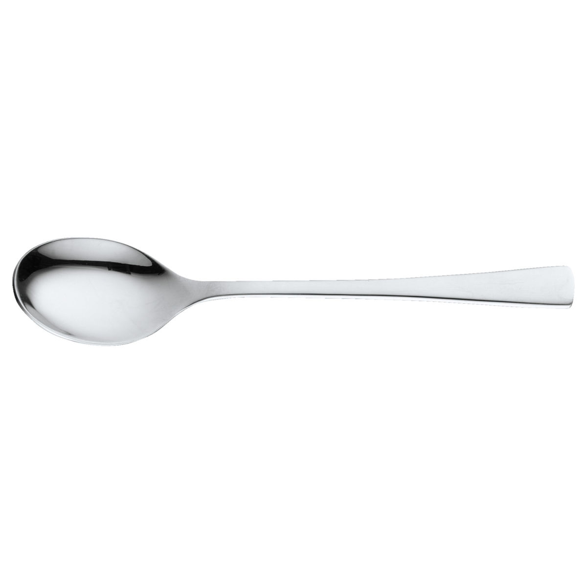 PULSIVA Kaffeelöffel Hamburg; 14 cm (L); silber, Griff silber; 12 Stück / Pack