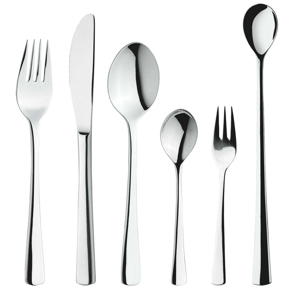 PULSIVA Besteck-Set Linz komplett, 72-teilig; silber