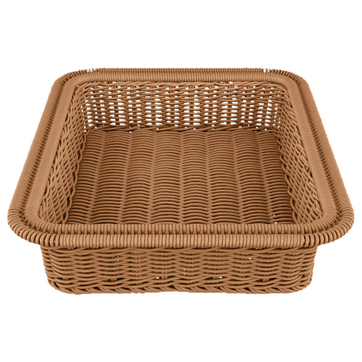 WMF Brotkorb für Brotmodul Buffet WMF Quadro; 32.5x26.5x8 cm (LxBxH); braun