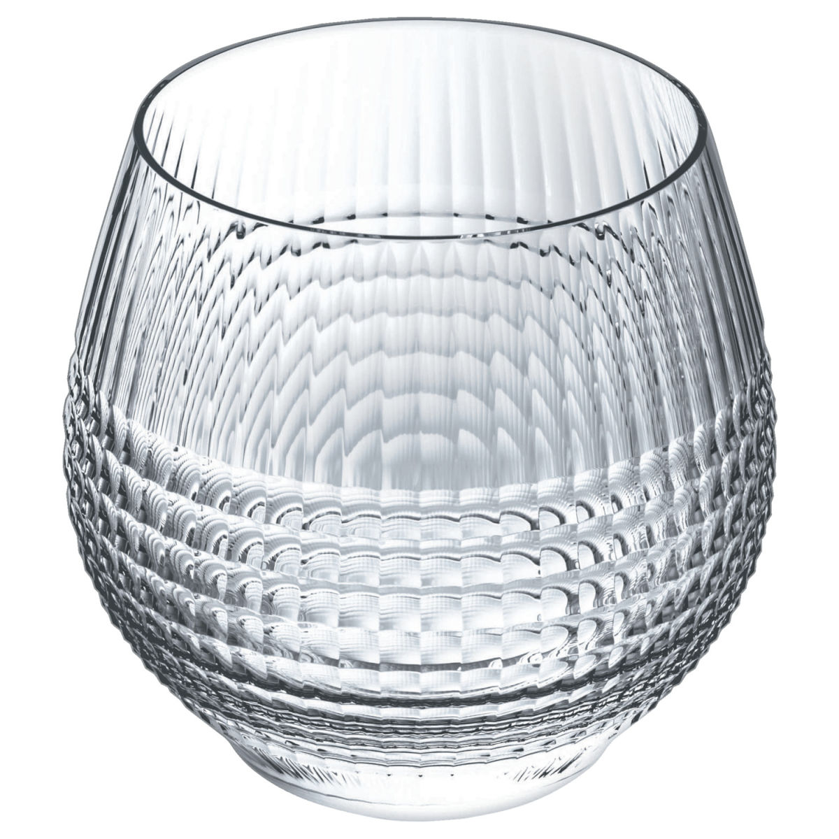 Arcoroc Universalglas Disco; 380 ml, 7.2x9 cm (ØxH); transparent; 6 Stück / Pack