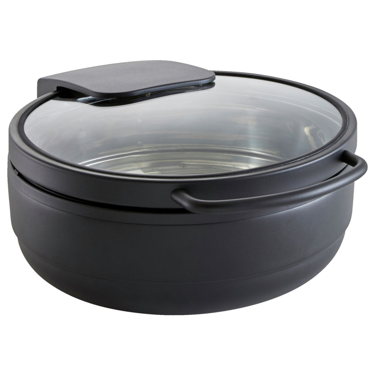 WMF Chafing Dish Buffet WMF Quadro; 48x39x19 cm (LxBxH); schwarz