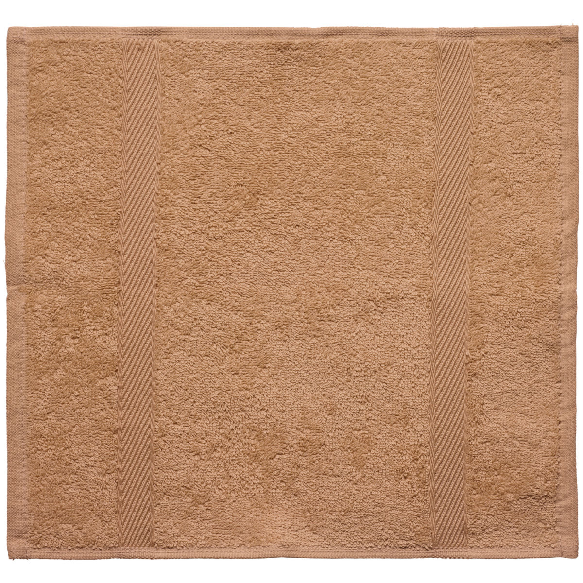 ERWIN M. Seiftuch Valencia Uni; 30x30 cm (BxL); tabak; 5 Stück / Pack