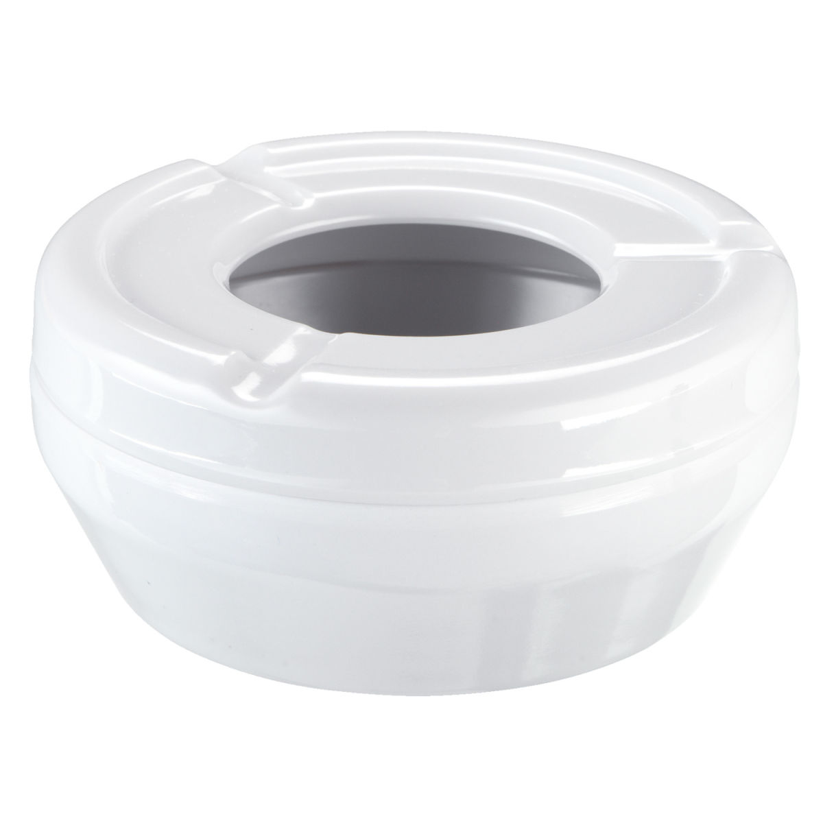 APS Aschenbecher Mall Melamin; 0.3 l, 10x4 cm (ØxH); weiß; rund