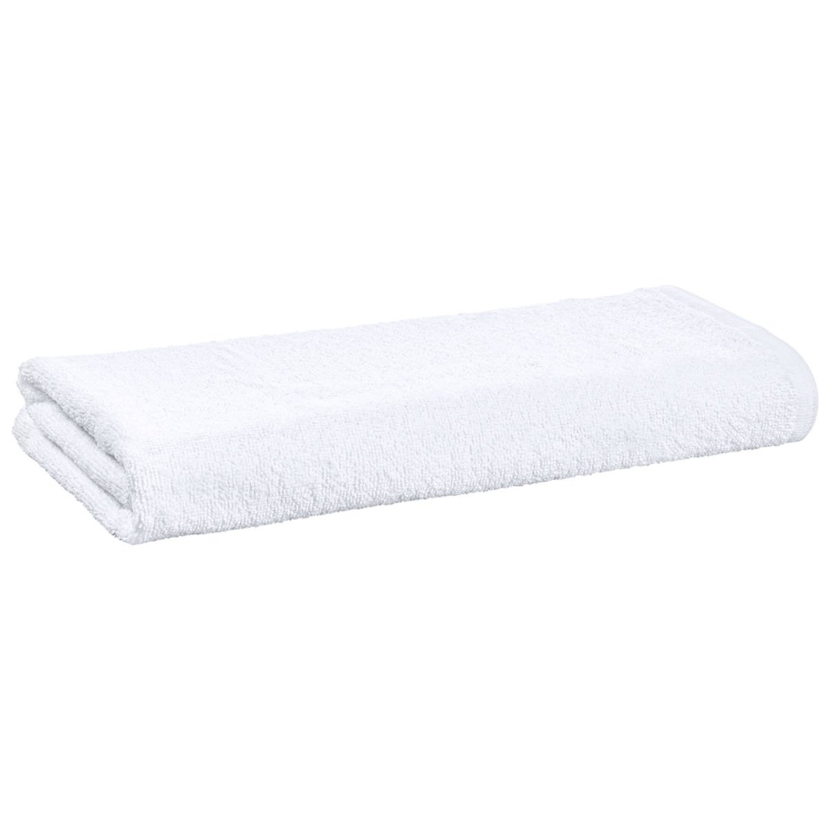 ERWIN M. Badetuch Classico ohne Bordüre; 100x150 cm (BxL); weiß; 5 Stück / Pack