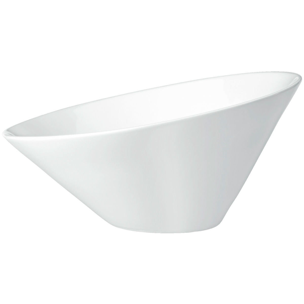 VEGA Schale Aleria; 1070 ml, 24x12 cm (ØxH); weiß; rund; 3 Stück / Pack