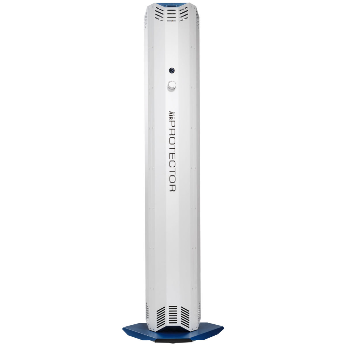 Dukart UV-C Luftreiniger mit Hausstaub Filtration ROOMMAP 500 inkl. Standfuß; 46x145x41.1 cm (BxHxT); grau/weiß