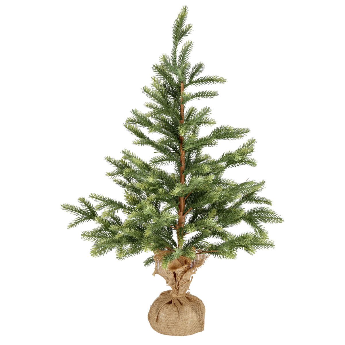 Tannenbaum Aldrin; 45x90 cm (ØxH); grün/braun