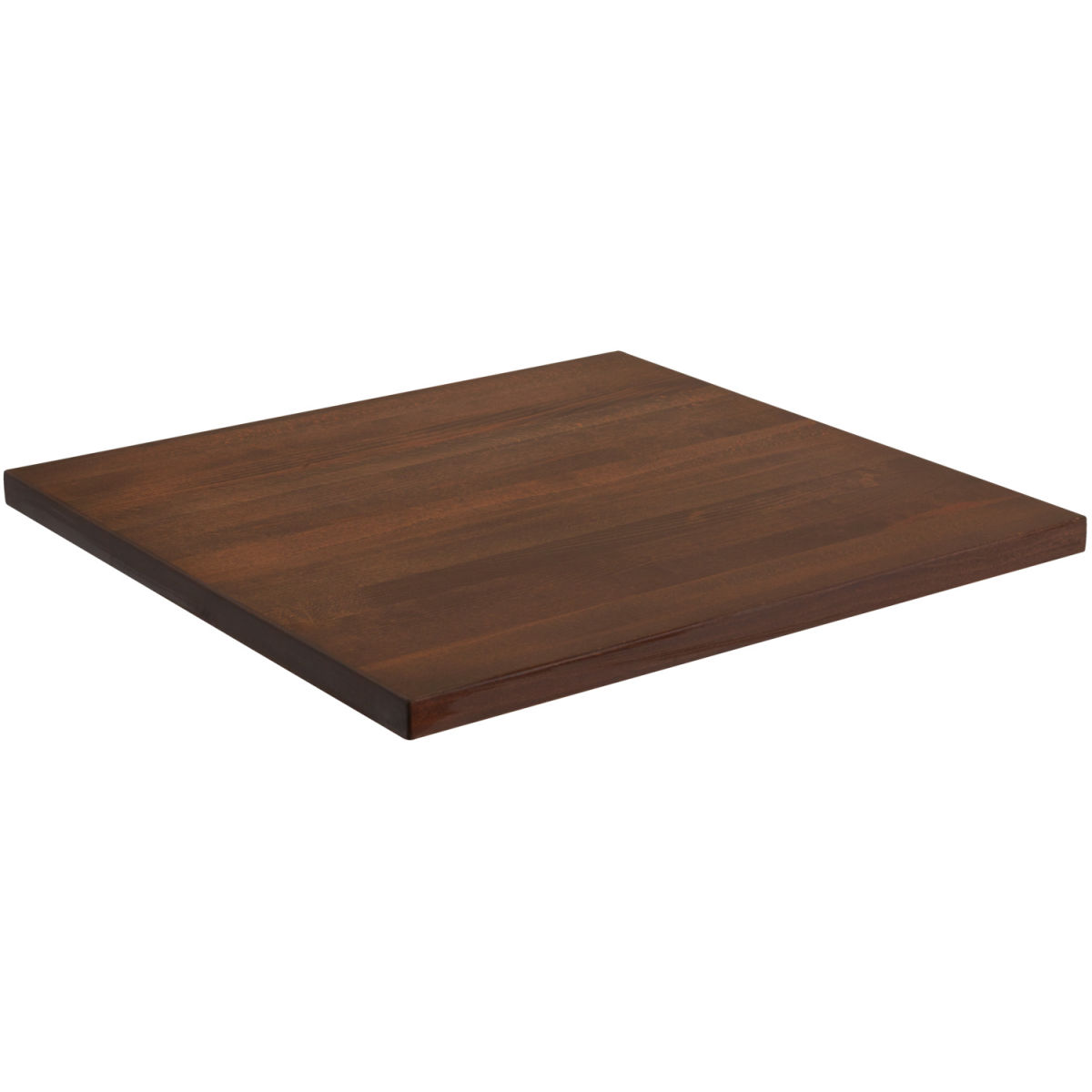 VEGA Indoor-Tischplatte Kentucky quadratisch; 60x60x3 cm (LxBxH); buche/tabak gebeizt; quadratisch