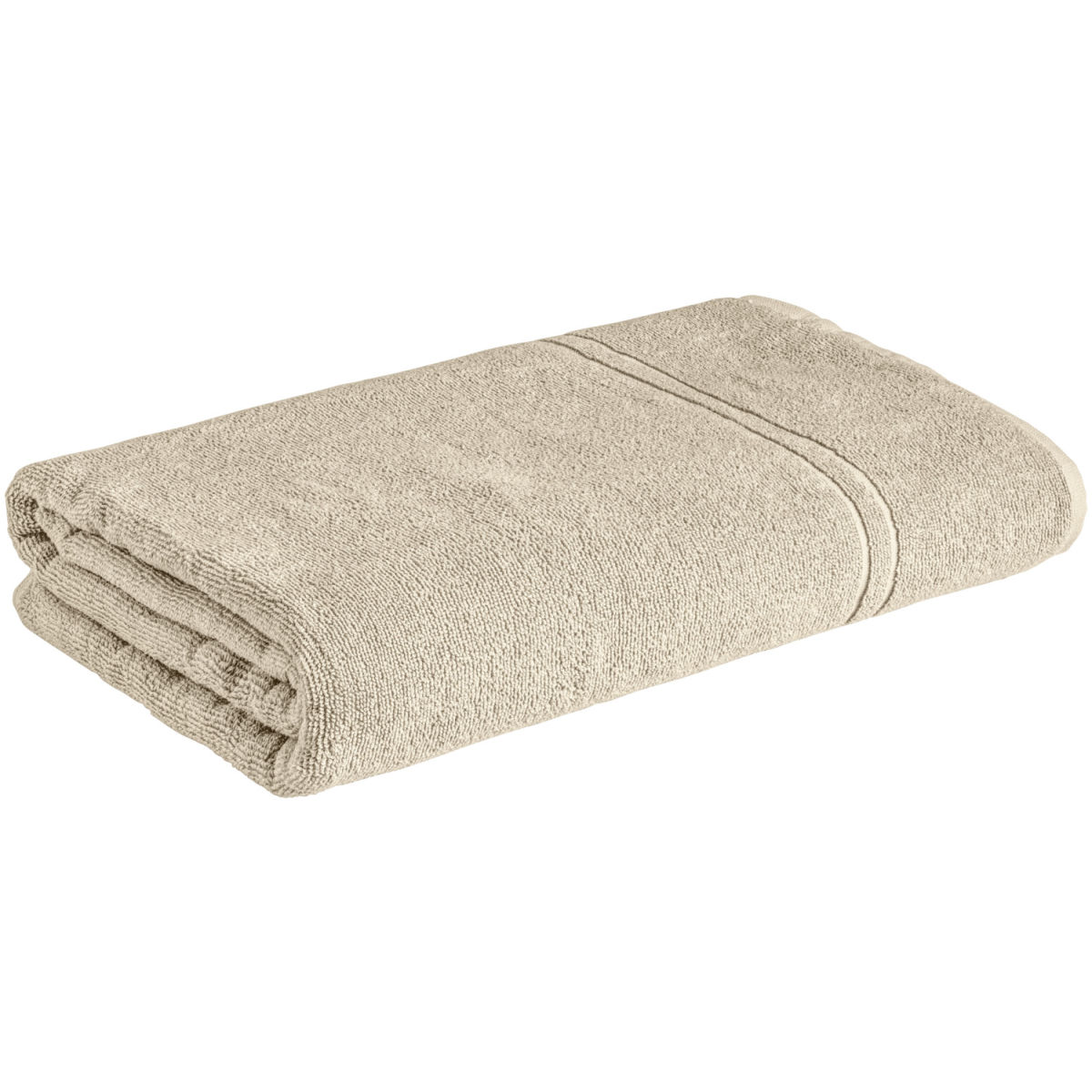 ERWIN M. Badetuch Dina; 100x150 cm (BxL); beige