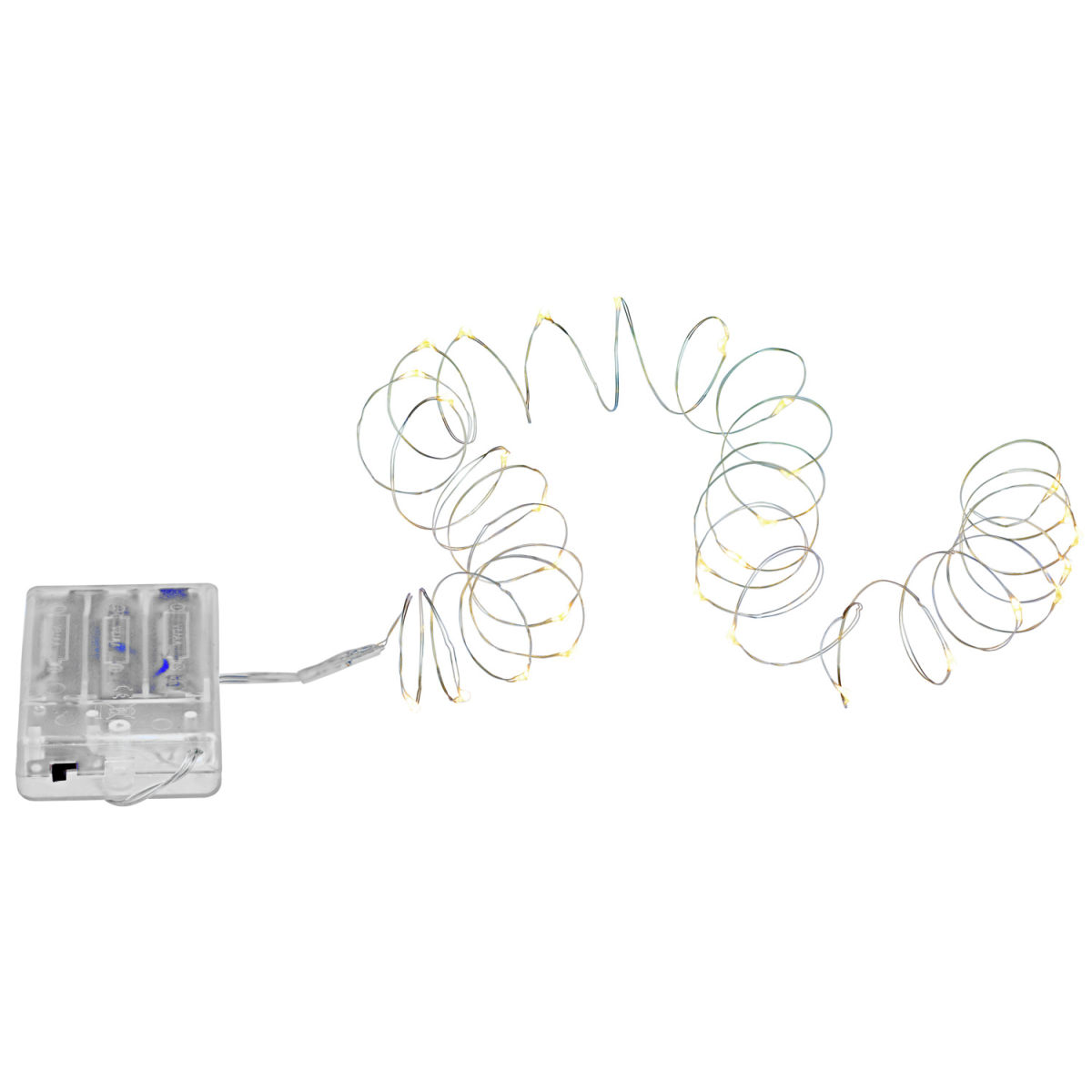 LED-Lichterkette Ananda; 330 cm (L); transparent; 2 Stück / Pack