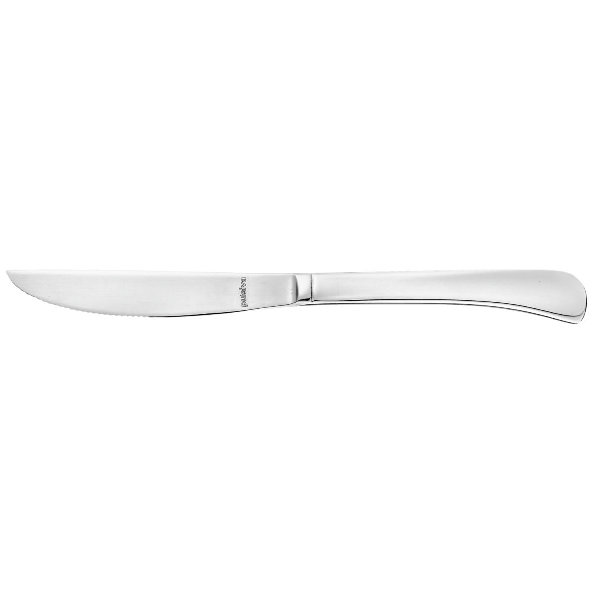 PULSIVA Steak-/Pizzamesser Palermo; 21.2 cm (L); silber, Griff silber; 12 Stück / Pack