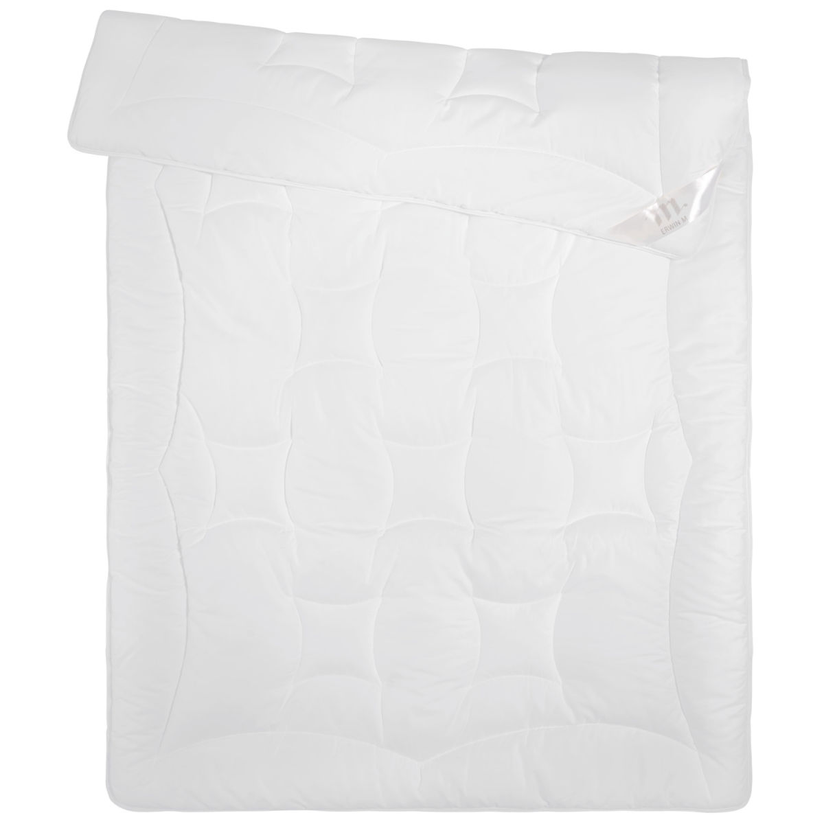 ERWIN M. Bettdecke Yukon Faser; 135x200 cm (BxL); weiß