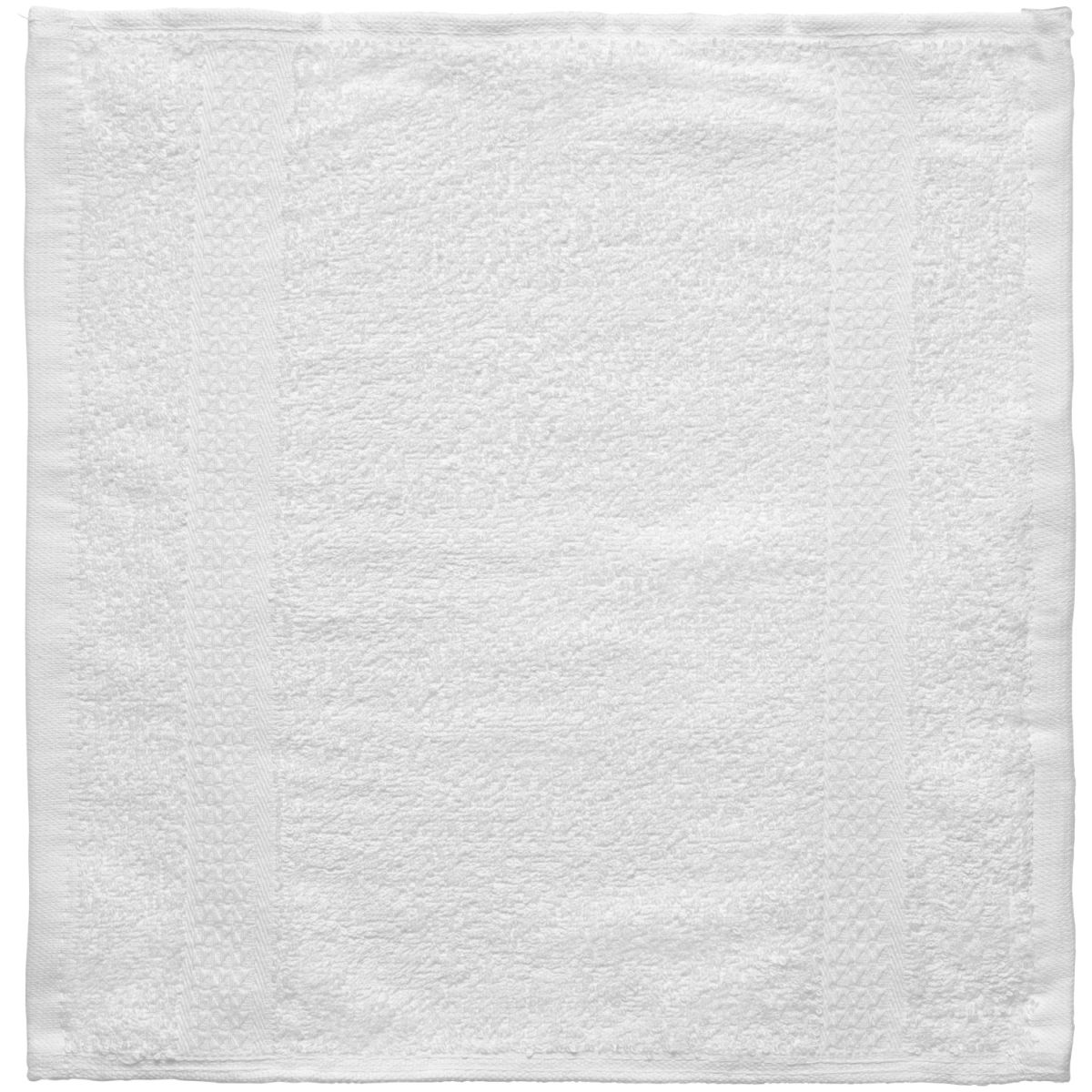 PULSIVA Seiftuch Mars; 30x30 cm (BxL); weiß; 5 Stück / Pack