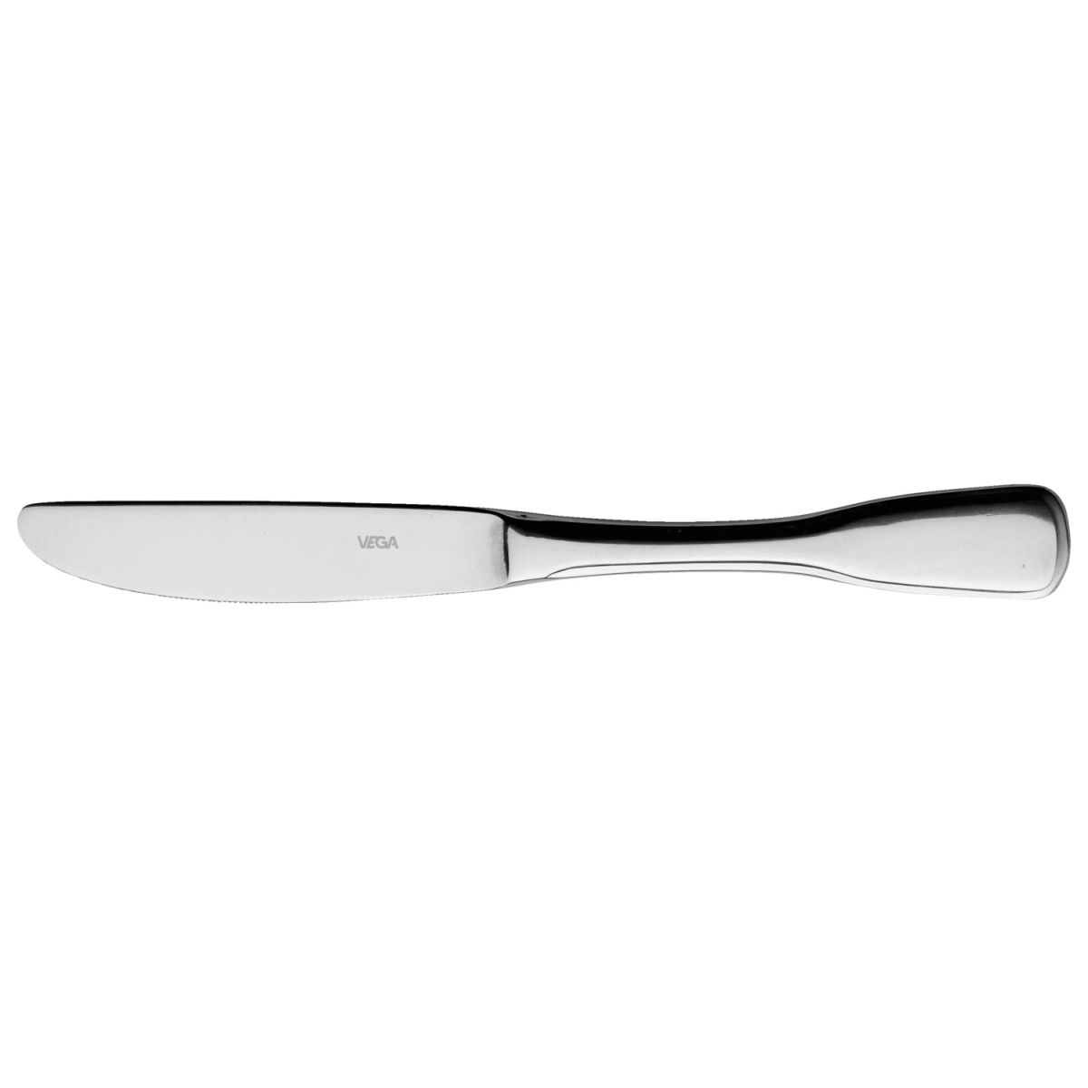VEGA Vorspeisen-/Dessertmesser Spaten; 20 cm (L); silber, Griff silber; 12 Stück / Pack