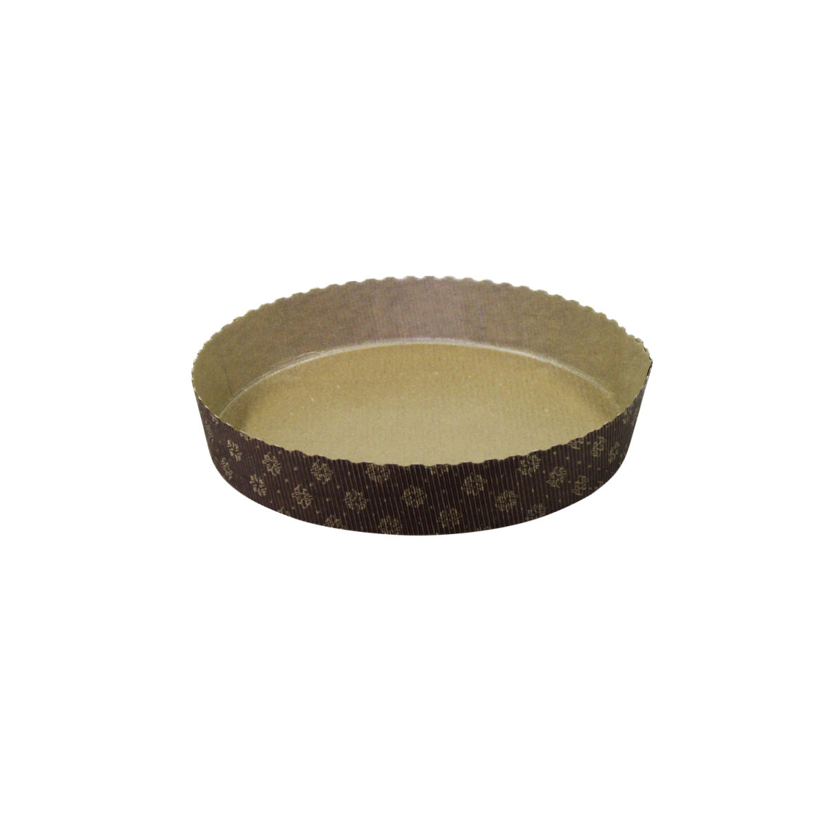 Schneider Backformen; 22x22x22x4 cm (LxBxØxH); braun; 400 Stück / Pack